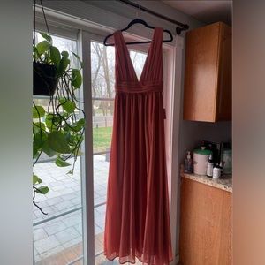 Brand new Lulu’s dress (rust/pinkish color) never worn